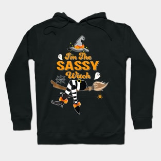 I'm He Sassy Witch Costume Halloween Matching Group Hoodie